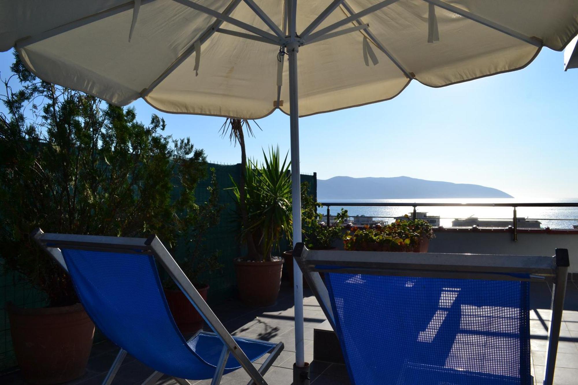 Seaview Penthouse Terrace & Garage Apartment Vlore Ngoại thất bức ảnh